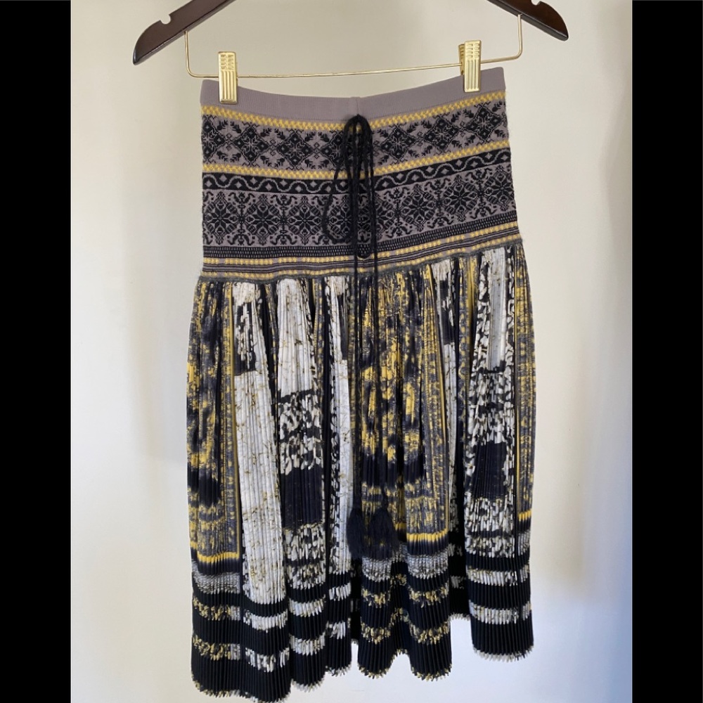 jean paul gaultier midi skirt